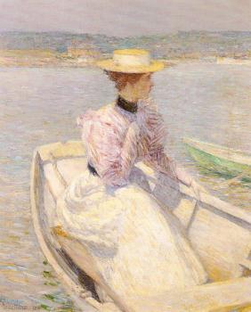 Childe Hassam : The White Dory, Gloucester